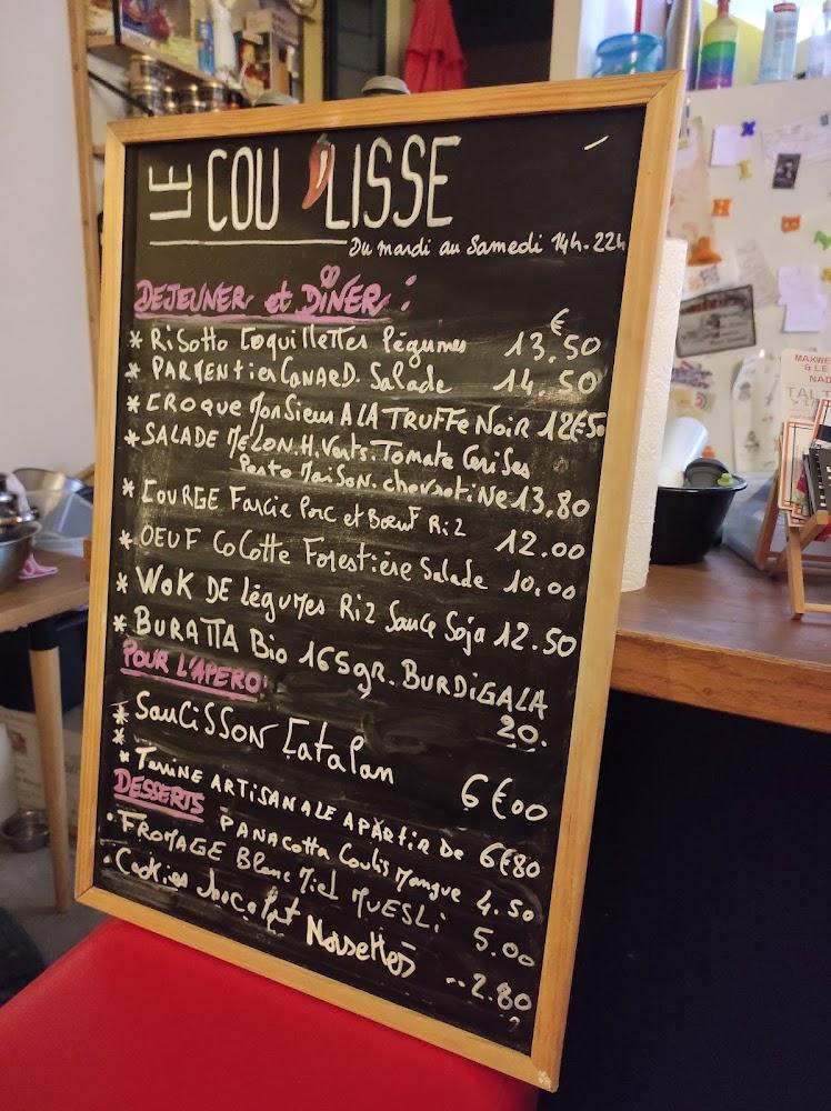 Restaurant Le Cou'lisse - Menu Image 4